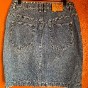 Vintage Denim Skirt